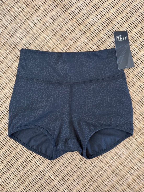 Five Dancewear Pants - FIVE THE LABEL Leopard Black Shorts
